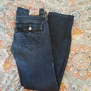 True Religion Size 30 Straight Leg Jean
